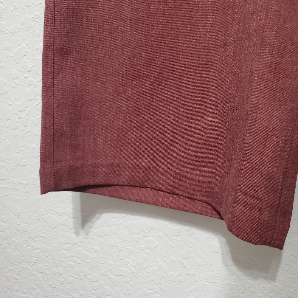 Michael Kors Women's High Rise Merlot Trousers Size Large NWT